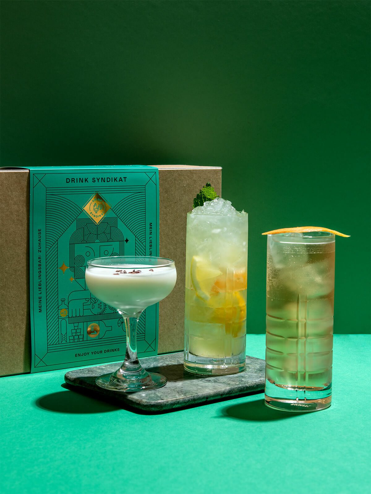 Cocktail Box mit alkoholfreien Drinks - Drink Syndikat - Fine Drinking Non-Alcoholic Edition