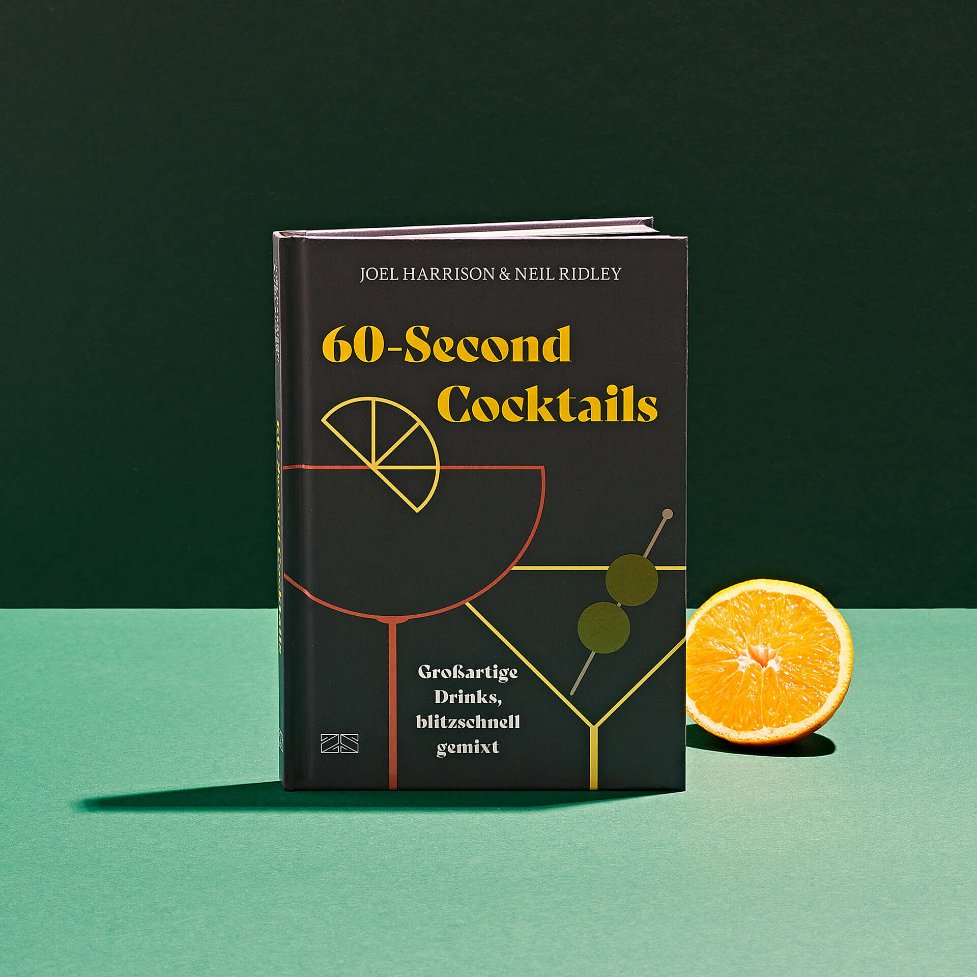 Joel Harrison und Neil Ridley - 60 second Cocktails - schnelle Cocktails für zuhuase - Cocktail Bücher